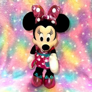Disney Jr Minnie Mouse polka dress Roller shoes